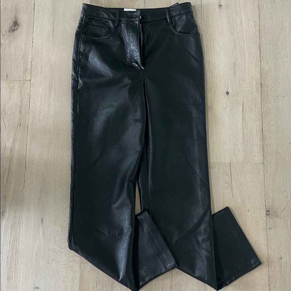 Wilfred Vegan Leather High Rise Pant